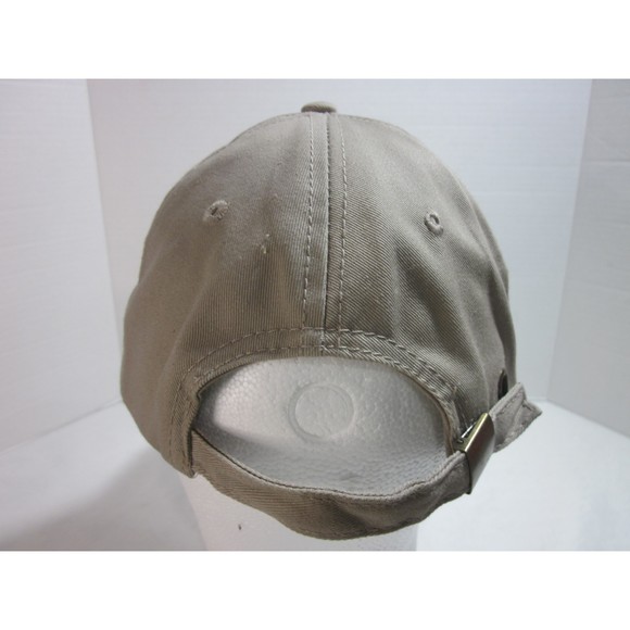 Tractor Supply Since 1938 Baseball Cap Tan Red Farm Strap Buckle Back NWOT - Picture 3 of 6